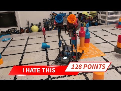 128 Points, but I HATE this Mix & Match robot (no pneumatics)