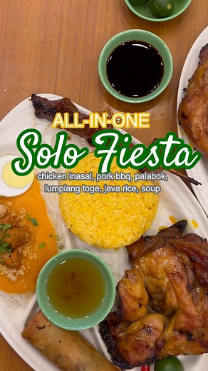 42K views · 94 reactions | Lahat ng paborito natin sa Mang Inasal nasa iisang plate na! The ALL NEW #MangInasalSoloFiesta has Chicken Inasal, Pork BBQ, Palabok, Lumpiang Togue, and Java Rice. Bago ito sa menu nila kaya try mo na rin! Pwede siyang dine-in, take out or delivery sa lahat ng Mang Inasal stores sa Luzon! #IhawSARAPandUnliSAYA #ILoveMangInasal #MangInasalPh Mang Inasal Philippines | Nanay Jecka | Facebook