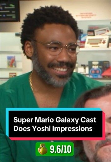 Donald Glover Rates Super Mario Cast's Yoshi Impressions