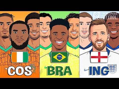 Todas AS 28 SELEÇÕES CLASSIFICADAS pra COPA DO MUNDO 2026!