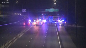 One killed in crash on I-77 in north Charlotte