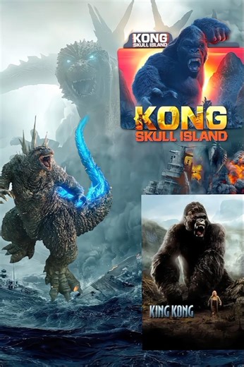 godzilla (minus one) vs skull island x king kong (2005)