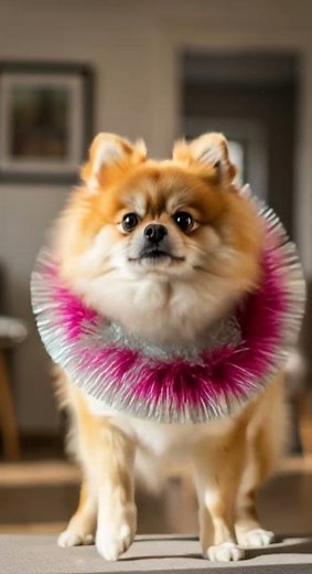 Cutest Pomeranian Tricks You Must See #dog #pomeranian #shorts