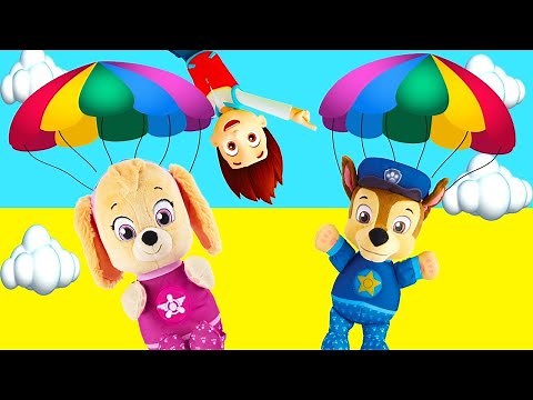 Paw Patrol In Real Life Playground Park | Ellie Jr.