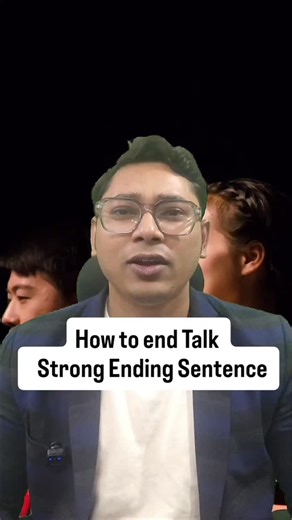 How you end your talk makes a big difference Save this reel before you repeat it again! [ Communication and Public Speaking Training, English Speaking Course, Corporate Communication, Job-Ready Interview Skills, Crack IELTS] For Training & collaboration Reach out to us here 👇 speakwithisps@gmail.com WhatsApp 91 [9891558741] #englishmistakes #spokenenglish #learnenglishdaily #englishgrammar | ISPS-Indian School of Public Speaking