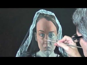 oil painting...glazing "michele"