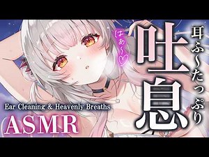 【ASMR/2時間】両耳天国！耳ふ～をたっぷり味わえる睡眠誘導。両耳同時吐息・ゼロ距離・ゾクゾク吐息・囁き The Best Sleep EVER & Heavenly Breaths【周防パトラ】