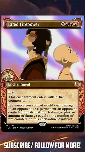 Fated Firepower! #MTGCommander #UniversesBeyond #ATLA #MTGxATLA