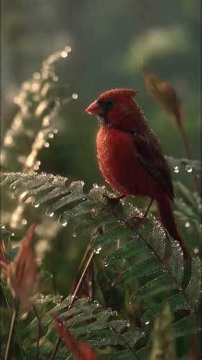 “A Cardinal Shows God’s Quiet Love ❤️✨”#CardinalBird #NorthernCardinal #RedCardinal #BirdPhotography #BirdLovers #BirdWatching #NatureLovers #WildlifePhotography #NatureBeauty | Cardinal fans page