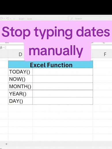 Master Excel Date & Time Functions Quickly