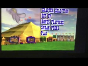 Dumbo dvd menu widescreen