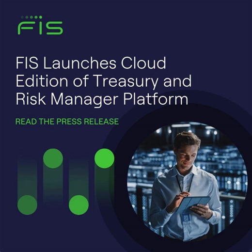 Introducing FIS Treasury and Risk Manager - Quantum Cloud Edition. 🚀 Combining cutting-edge cloud-native technology with best-in-class functionality, this powerful solution offers CFOs and corporate treasurers greater visibility into risks, enhanced data-driven decisions, and faster, more efficient money movement. 📢 See how it transforms treasury operations: http://spr.ly/61852SUTt #corporatetreasurers #risk #moneymovement #treasury | FIS