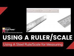 Taking Measurements with a Ruler/Scale