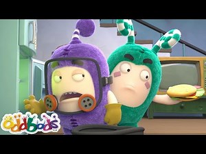ODDBODS Cartoons | Clean Jeff VS Lazy Zee! 🧼 | Fun Cartoons For KIDS | Full EPISODE