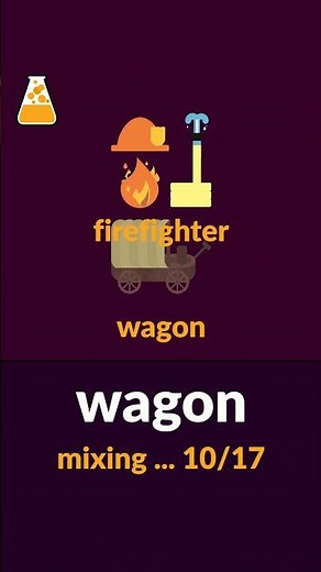 How to use the WAGON in Little Alchemy 2