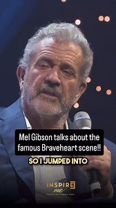 98K views · 2.2K reactions | Mel Gibson talks about the famous Braveheart scene! See this full interview now only on our YouTube (link in bio) #melgibson #melgibsonpodcast #inspiremepodcast #anexperiencewith #london | Inspire Me UK | Facebook