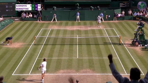 741K views · 10K reactions | Relive Novak Djokovic battle back to win his 20th Grand Slam title  | Wimbledon | Facebook