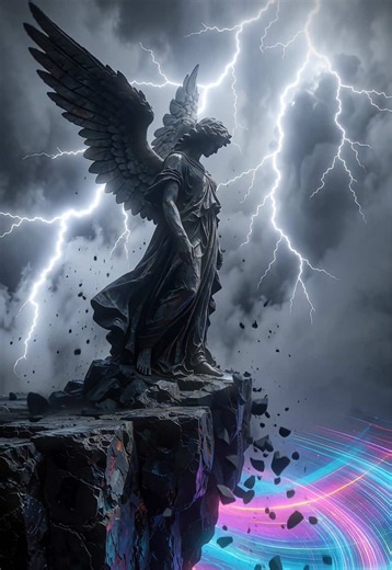 Archangels Year 3567 👼 I generated the images locally in ComfyUI using a LoRA I trained for the Krea 2 model. I then animated them using a custom pipeline built on the new local weights of Hailuo H3. What a time to be alive!! #comfyui #aianimation #aifilmmaking #hailuoai #generativeart