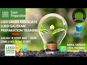 LEED Green Associate Exam Prep part 2 - Top 10 Tips on How to Pass 2025 #LEED #GreenAssociate