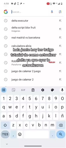 Tutorial para actualizar Delta en Android