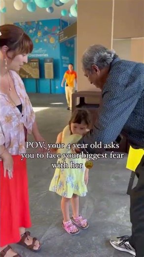 When I set out to raise a brave child, I didn’t think the day would come this soon when she’d ask me