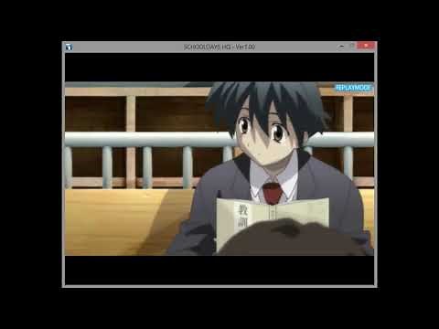 School Days HQ Game pc - Long play - no skip - english sub - by KKJD ROOM