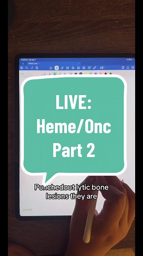 USMLE Live Recap: Heme/Onc Part 2 . #usmle #step1 #mbbs #fyp #tiktoklive