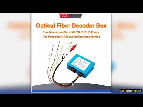 NEW Car Stereo Radio Optical Fiber Decoder Most Box For Benz B200 ML SL SLK R350 C W203 CLK W209 W2