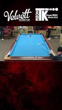 【 ビリヤード 】Velvett vs TKzone #billiard #breakandrun #billiards #9ballpool #いいね
