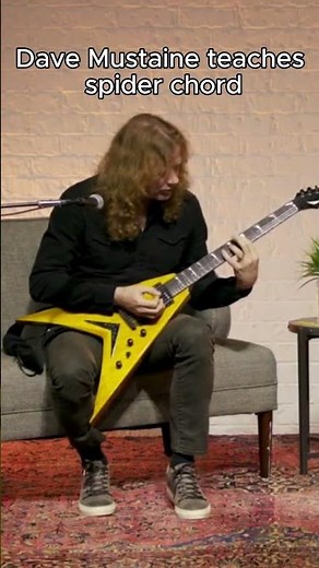 Dave Mustaine's spider chord