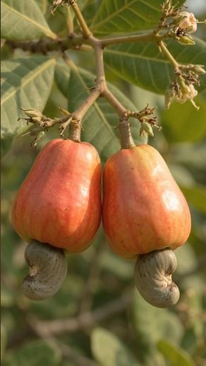 From Seed to Cashew 🌱🌰 | The Amazing Life Cycle of a Cashew #Shorts