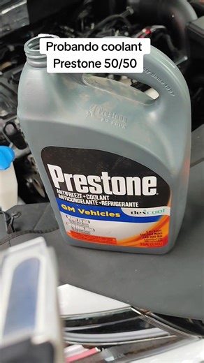 Probando el Coolant Prestone 50/50: Un Análisis Concreto