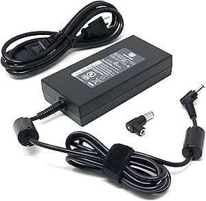 230W 19.5V 11.8A AC Adapter Charger for MSI GS65/GS75 with RTX2070/RTX2080 GS75 Stealth-093 091 089 202 203; GS65 Stealth-002 004 005 Power Supply Replacement for MSI 230W AC Adapter 957-17G11P-101