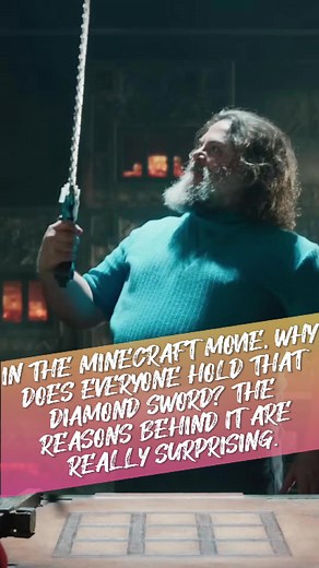 Why Everyone Uses Diamond Swords in the Minecraft Movie