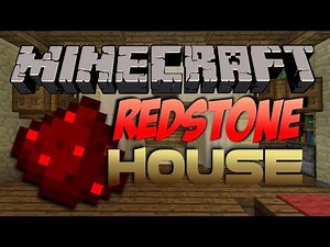 Awesome Minecraft REDSTONE House! WORKING ELEVATOR! MULTI FLOORS
