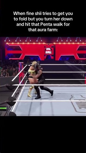 Knock opponent out of the ring ✅ Show off ✅ - A great day for Penta #WWE2K25 via topimaniaa | TT