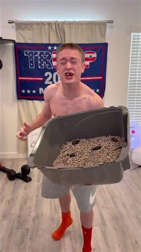 Crypto R***rd (9trevv) does the ALS kitty litter challenge