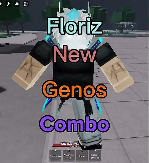 Floriz New Genos Combo + Floriz Tech || The Strongest Battlegrounds