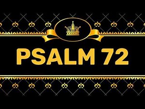 PSALM 72 (NIV) by Max McLean