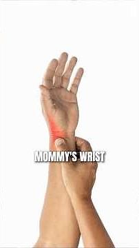 A common condition called De Quervain’s tenosynovitis