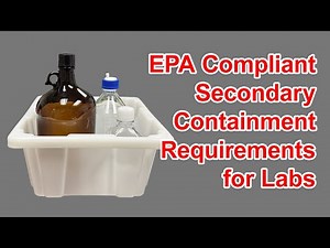 Secondary containment for laboratories