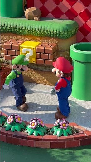 【USJ】マリオ&ルイージの登場シーンが可愛い！