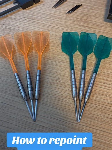 How to Repoint Your Darts Effectively