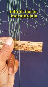 Tehnik dasar merajut jala #simsport #tehnikdasarmerajutjala #membuatjala | Nandang Safaat