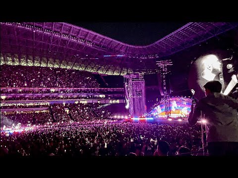 Coldplay - Viva La Vida (4K) - Live In Monterrey Mexico Estadio BBVA