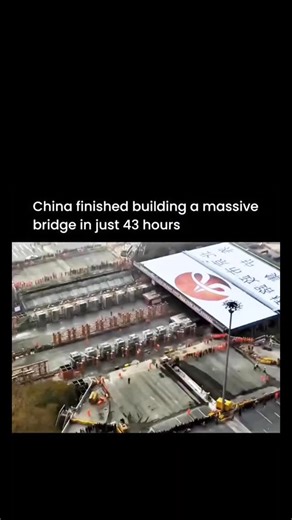 Brainexpln™ on Instagram: "This video shows a large scale construction project where a heavy bridge section is placed in record time. Teams worked in full coordination using prebuilt parts, heavy machines and precise planning. This approach helps reduce traffic disruption and shows how fast modern infrastructure projects can move when planning and execution are aligned. Around the world, countries are shifting toward rapid construction methods to save time and cost. Modular building and nonstop 