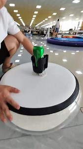 8ft Round Inflatable Water Hammock Floating Platform Swimming Pool Mat With Mesh Dog Ramp