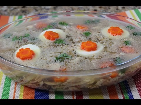 Kholodetz/Meat Jelly Recipe/Холодец