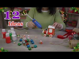 12 Easy Beautiful Christmas Decoration ideas from Simple Materials | DIY Christmas craft idea 114☃️