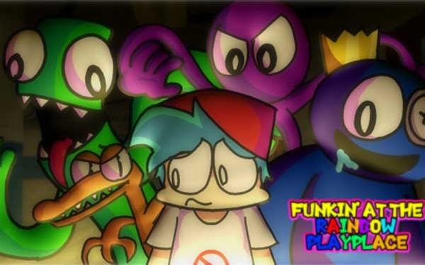 FNF模组Funkin' at the Rainbow全流程